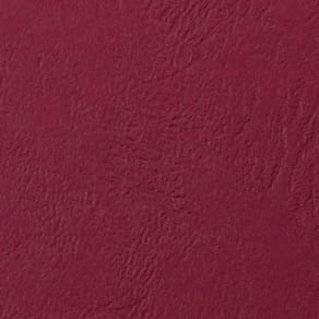 Einbanddeckel GBC LeatherGrain, A4, Karton, dunkelrot, 250 g/m²,