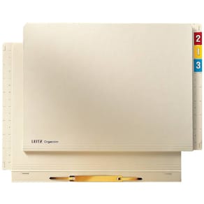 Einstellmappe Leitz Orgacolor, chamois