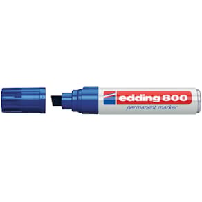 Permanent marker Edding e-800, blauw
