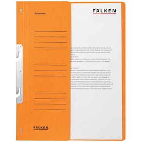 Einhakhefter Falken, orange