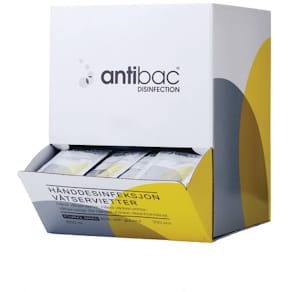 Hånddesinfeksjon ANTIBAC våtserv. (250)
