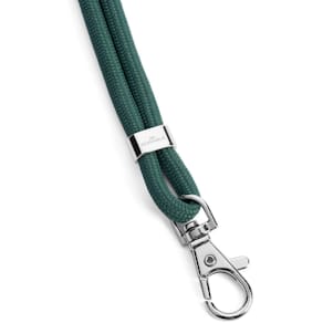 Nyckelband rPET karbinhake grön 10/fp