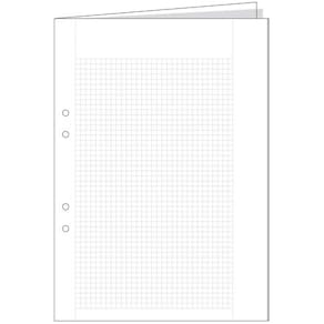 Provskrivpapper A3, vikt, rutat, 250/fp