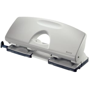 Locher (4‑fach) Leitz 5012, grau