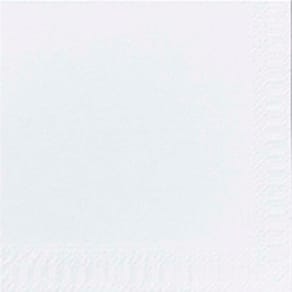 Kaffeserviet Duni Svanemærket, 1-lags hvid 24x24 cm, 6000 stk