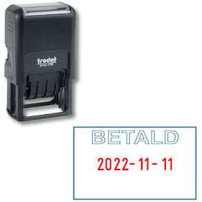 Stämpel PRINTY 4750/L2 Datum - Betald