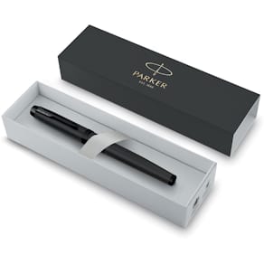 Rollerpen Parker IM, Black BT, zwart, in giftbox