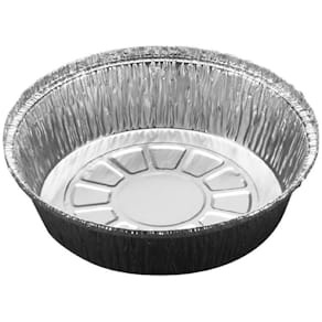 Foliebakke Plus Pack rund 1-rums Ø181x43 mm, aluminium, 100 stk