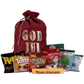 Godis Jutesäck God Jul röd 1,192kg