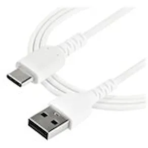 StarTech 1m USB A to USB C Charging Cable, Durable Fast Charge &