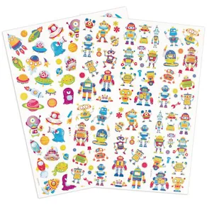 Stickers robotar och rymdfigurer 154/fp