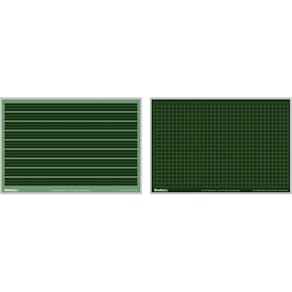 Tafel STAUFEN Scolaflex L1, 1. Schuljahr/7 mm kariert, schwarz,  