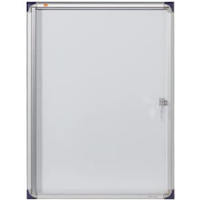 Glasskåp NOBO extra tunt magnetisk 4xA4