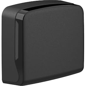 Handdoekdispenser Spotless, Z-vouw mini, zwart