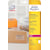 Verzendetiketten Avery L7567-25, 210 x 297 mm, transparant, 25 st