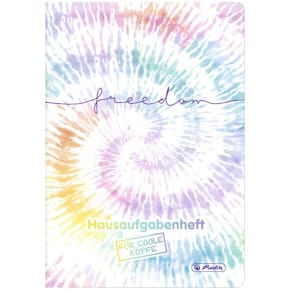 Hausaufgabenheft Herlitz New Batik Freedom, A5, 48 Blatt