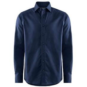 Skjorta BERKELEY Plainton reg marin S