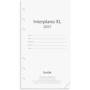 Burde Regent Interplano XL kalendersats 2027