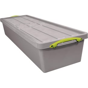 Opbergdoos Really Useful Box Recycled, 23 l, nestbaar, grijs