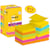 Haftnotizen Post-it Super Sticky Z-Notes, 8+4 Gratis, Carnival