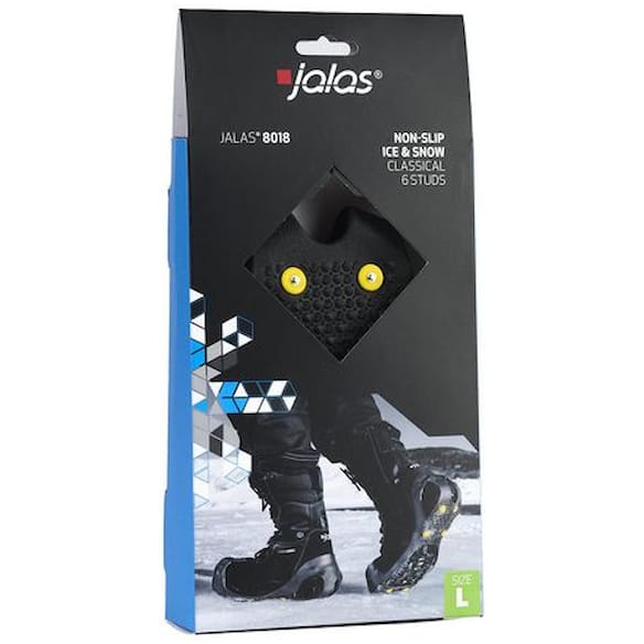 Brodder JALAS 8018 6 pigger L sort