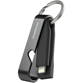 High Six - The 6-In-1 Charging Cable, Black
