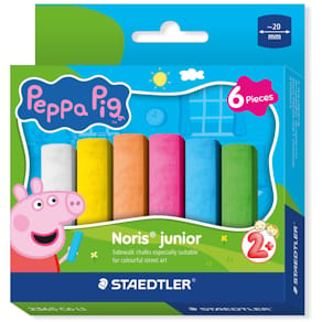 Straßenmalkreide STAEDTLER Noris junior, 6 St., Peppa Pig