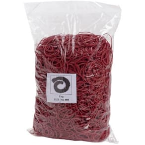 Gummiringe WIHEDÜ 40mm, rot, 1kg