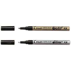 Pilot Dekor F Silver, 1mm