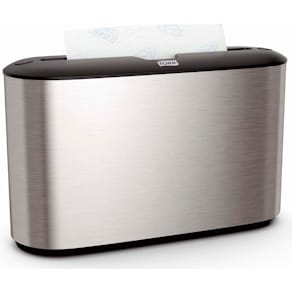 Papirhåndklædedispenser Tork H2, rustfrit stål