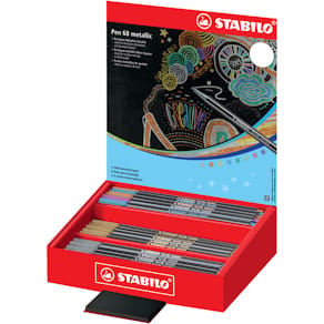 Fasermaler STABILO Pen 68 metallic, sortiert