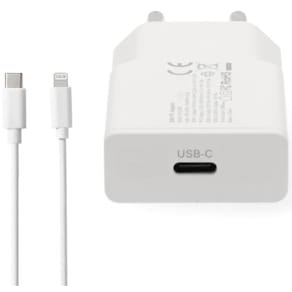 Vegglader NEDIS USB-C til lightning 1m
