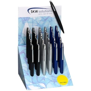 Kugelschreiber SKW Barcelona Exclusiv, schwarz