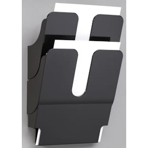 Blankettfack FlexiPlus A4S 2 fack svart