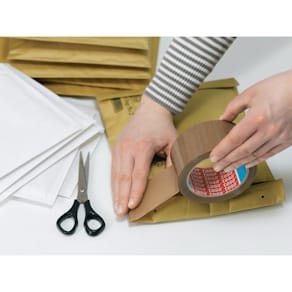Packband tesa tesapack Strong, PPL, 50 mm x 66 m, braun
