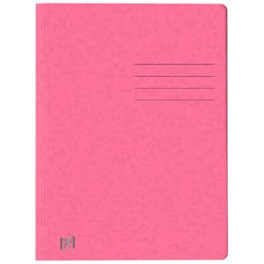 Schnellhefter Oxford TOP FILE+, A4, Karton, rosa