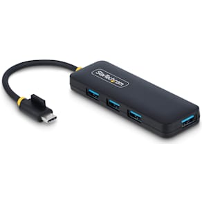 StarTech.com 4-Port USB-C Hub, 5Gbps, USB-C to 4x USB-A, Bus