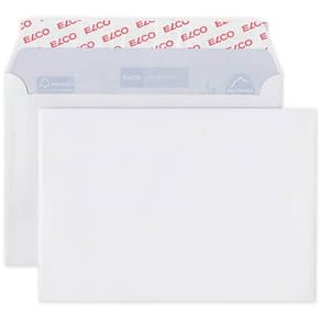 Briefumschlag Elco Proclima, C6, haftklebend, weiß