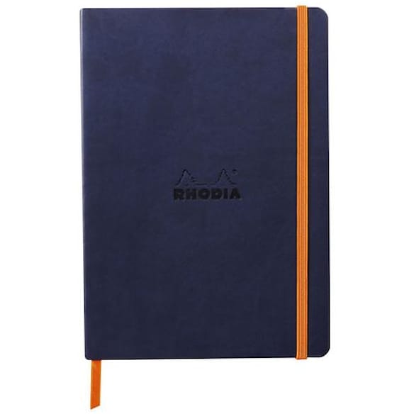 Notatbok RHODIA A5 mørk blå
