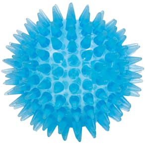 Massageboll m piggar soft 7,5cm blå