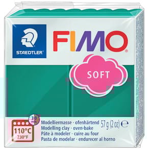 Modelliermasse STAEDTLER FIMO soft, smaragd