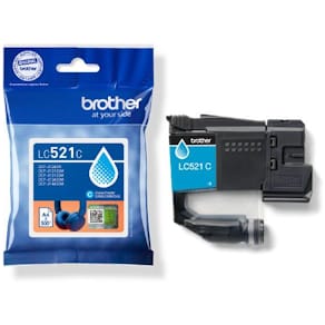 Bläckpatron BROTHER LC521C cyan