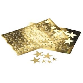 Stickers Stjärna Guld, 25mm, 108/fp