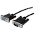 StarTech.com 1m Black Straight Through DB9 RS232 Serial Cable