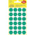 Etiketten Avery Ronde, diameter 18 mm, groen, 96 stuks