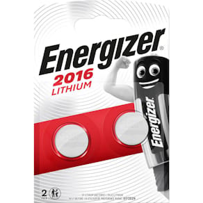 Batteri Energizer Cell Lithium CR2016, 2/fp