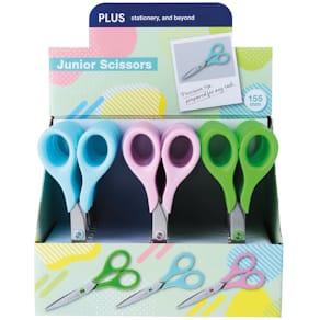 Schere PLUS JAPAN, spitz, 15,5 cm, sortiert