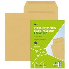 Versandtasche MAILMEDIA C4 SK, 90 g/m², braun