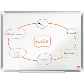 Whiteboard NOBO premium emalj 60x45cm