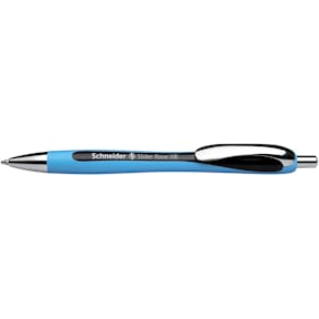 Balpen Schneider Slider Rave, extra breed, zwarte inkt